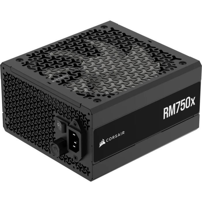 Alimentatore per PC - CORSAIR - RM750x Shift - 750 Watt - ATX 3.1 - PCIe 5.1 - Certificato Cybenetics GOLD - Alimentatore modulare Shifted
