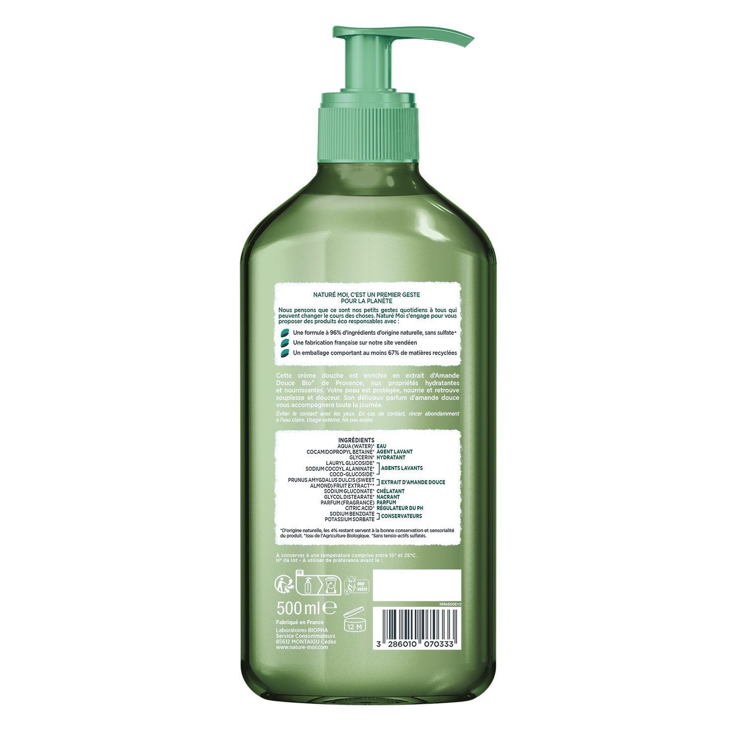 Naturé Moi Crème douche Nourrissante