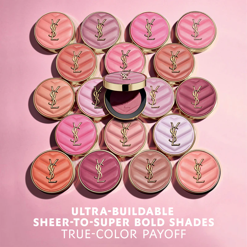 Yves Saint Laurent Make Me Blush Blush Intenso e Desfocado