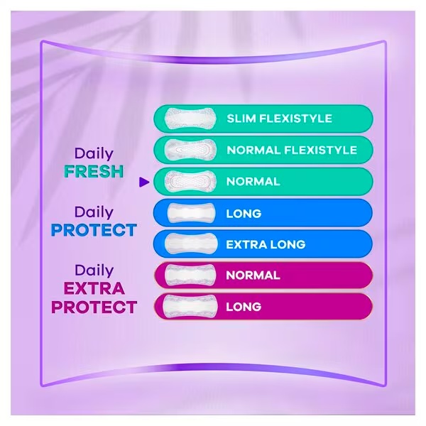 Always Dailies Fresh Slim Flexistyle ikdienas ieliktnīši<br>30 gabali