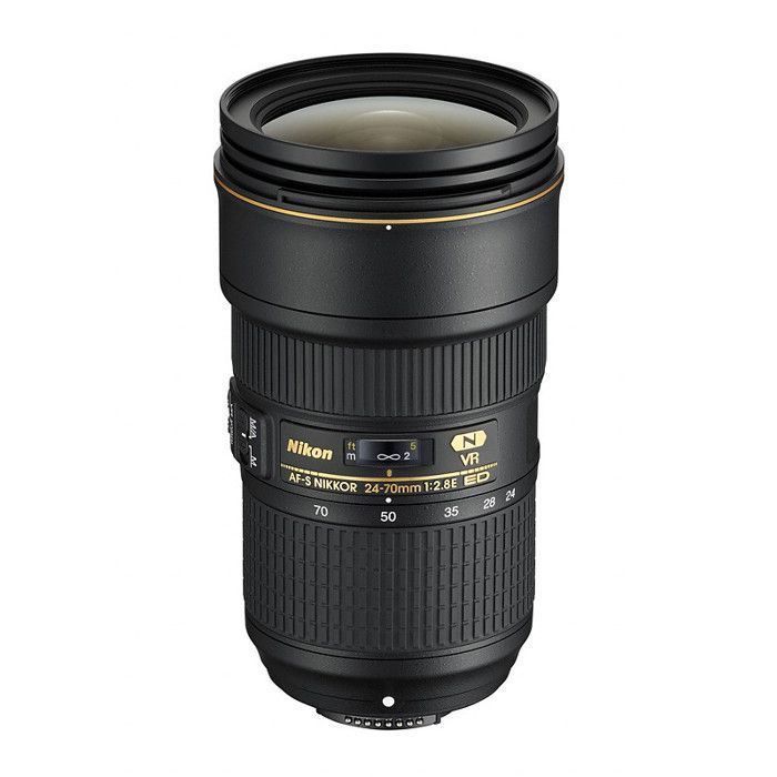 Nikkor AF-S 24mm-70mm f/2.8 E ED VR -zoom-objektiivi Nikonin digitaalikameroille
