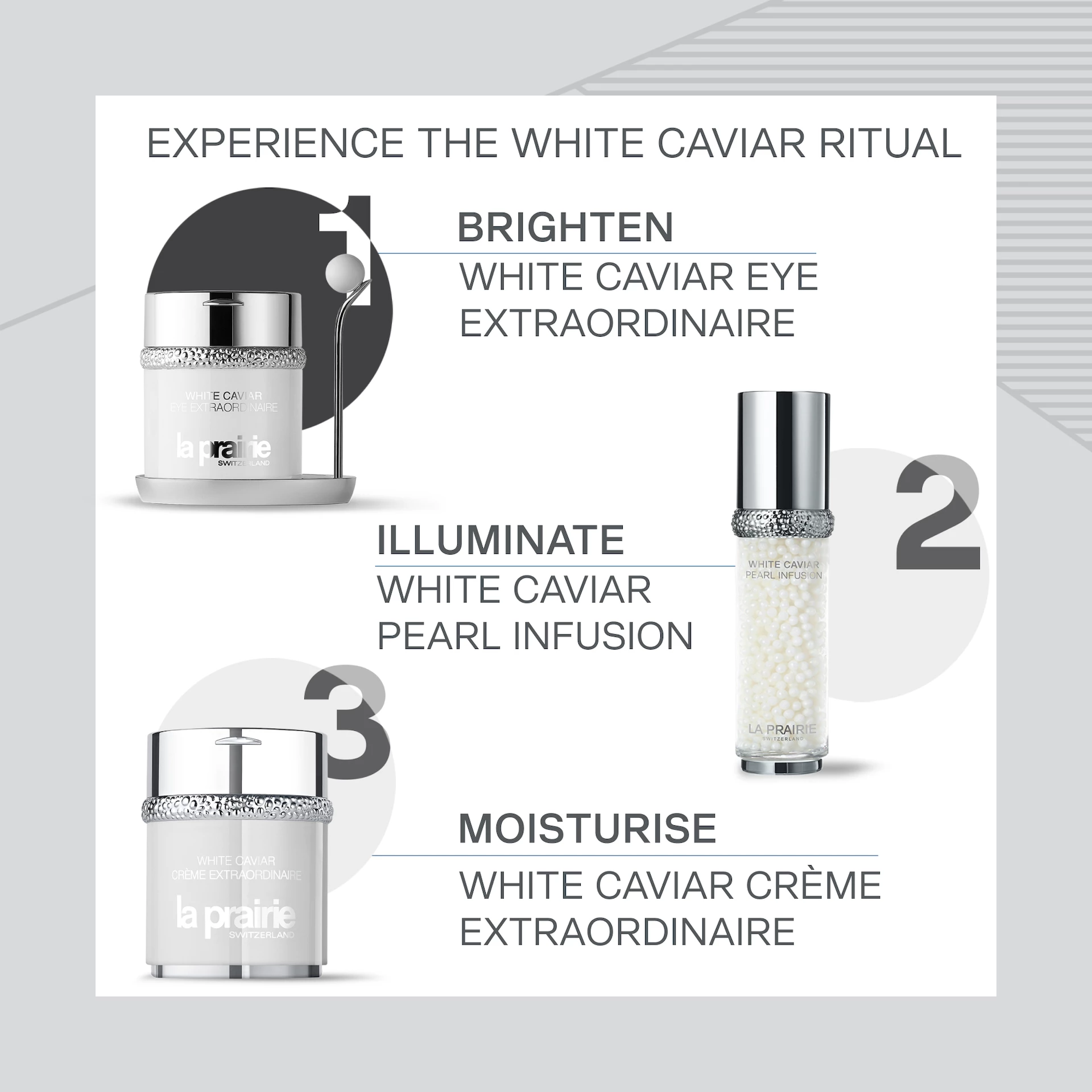 Izvanredna njega za oči s bijelim kavijarom 20 ml - La Prairie