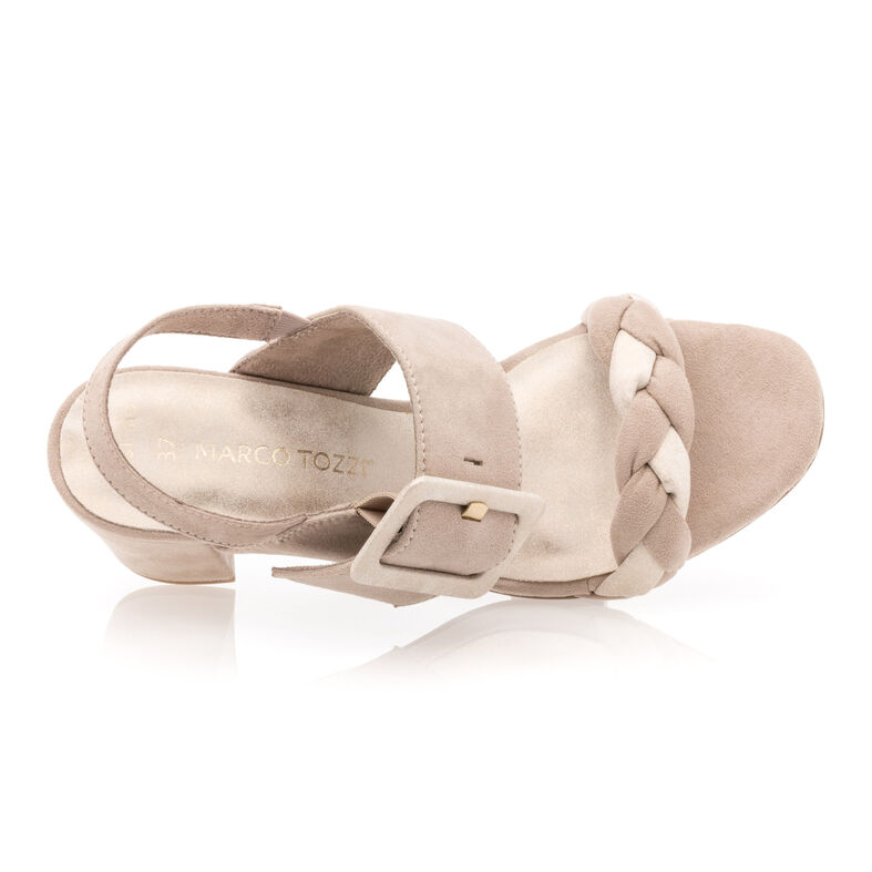 Beige Damen-Sandalen / Zehenfreie Schuhe