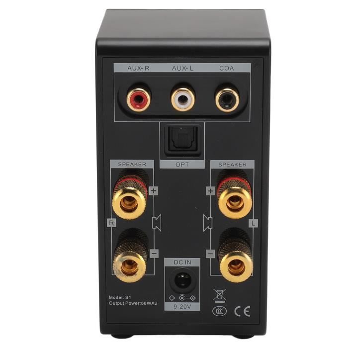 Amplificatore Bluetooth - SURENHAP - HiFi 200W - USB - Ottico - Coassiale