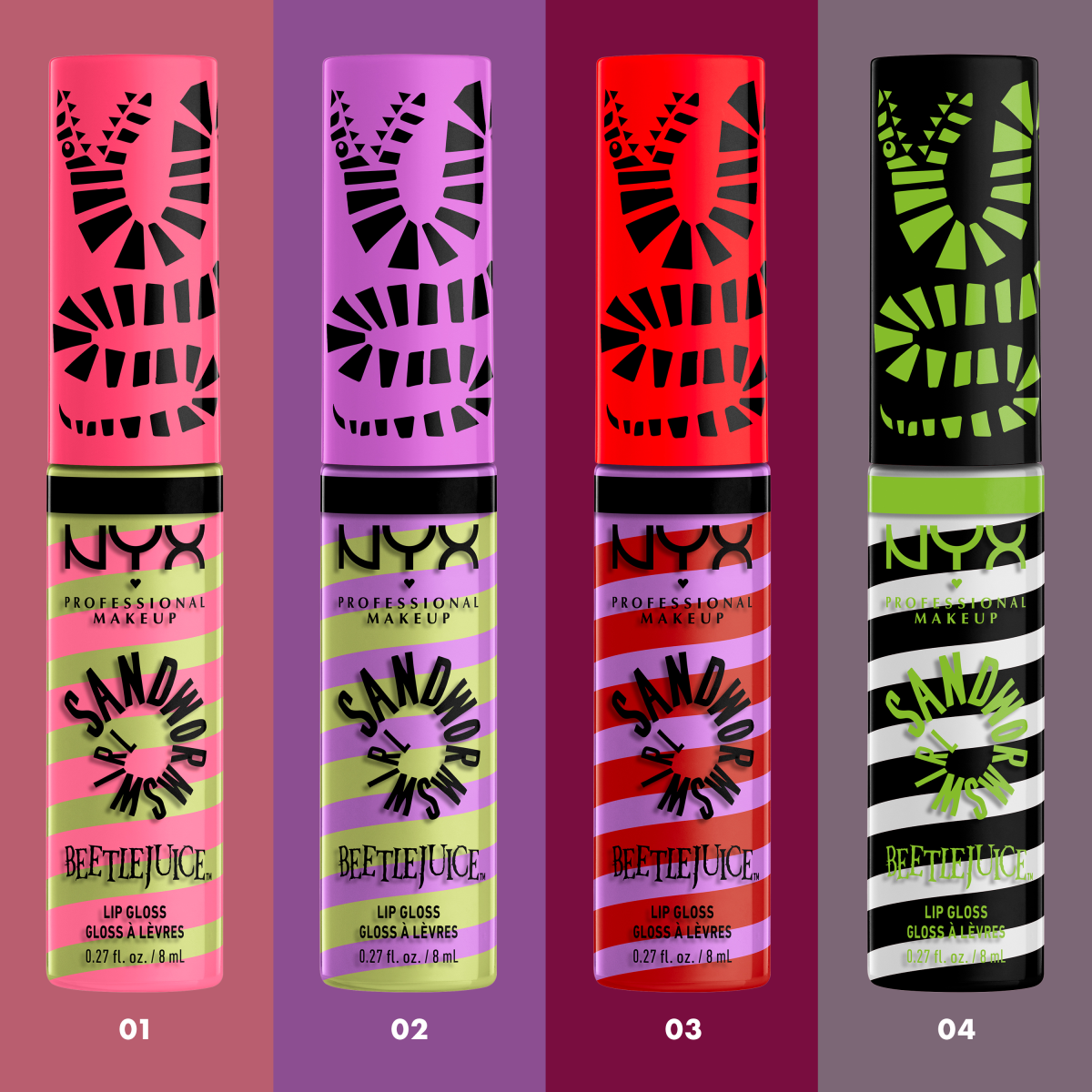 Gloss au beurre Beetlejuice de NYX Professional Makeup