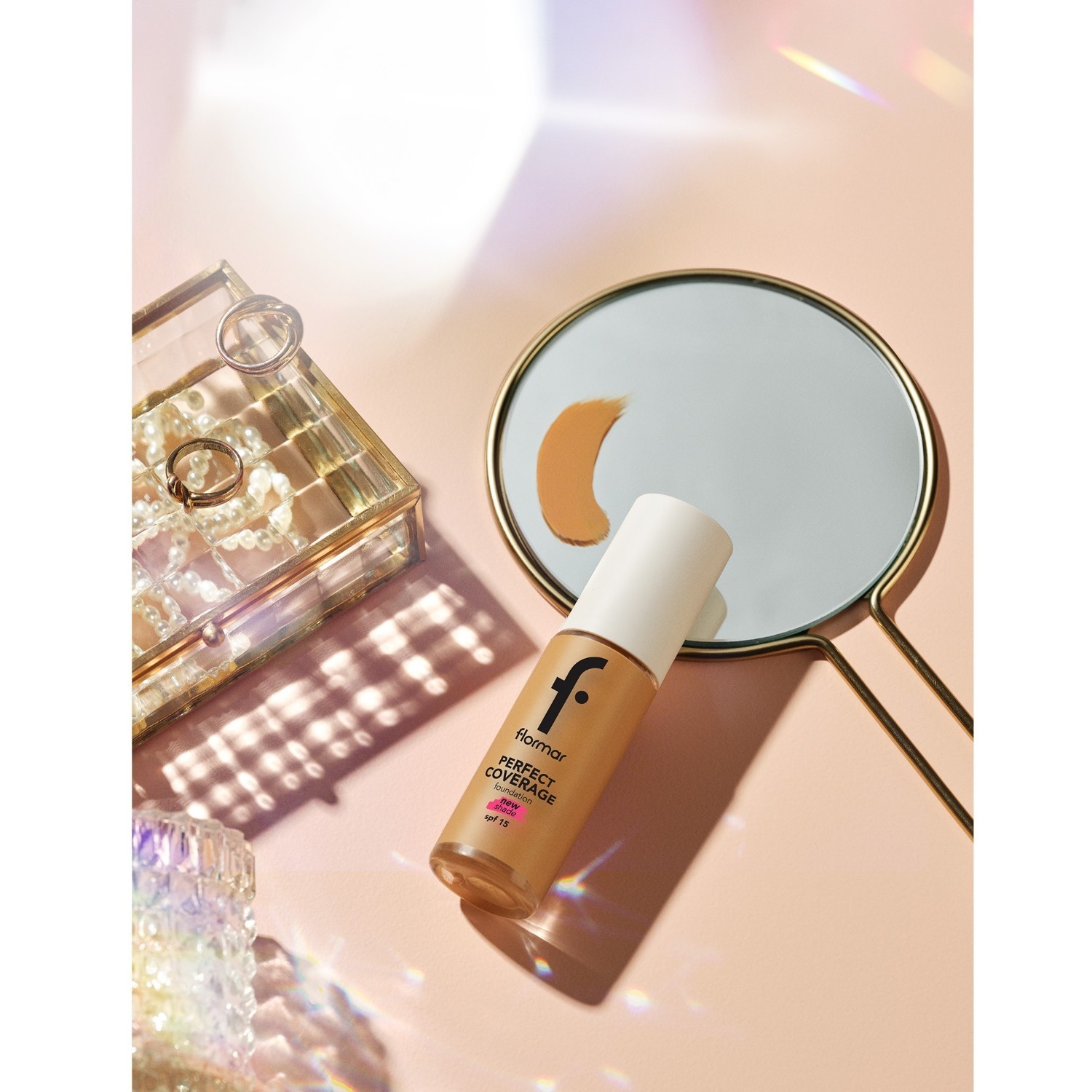 Flormar tekući puder Savršeno prekrivanje SPF 15 - 30 ml