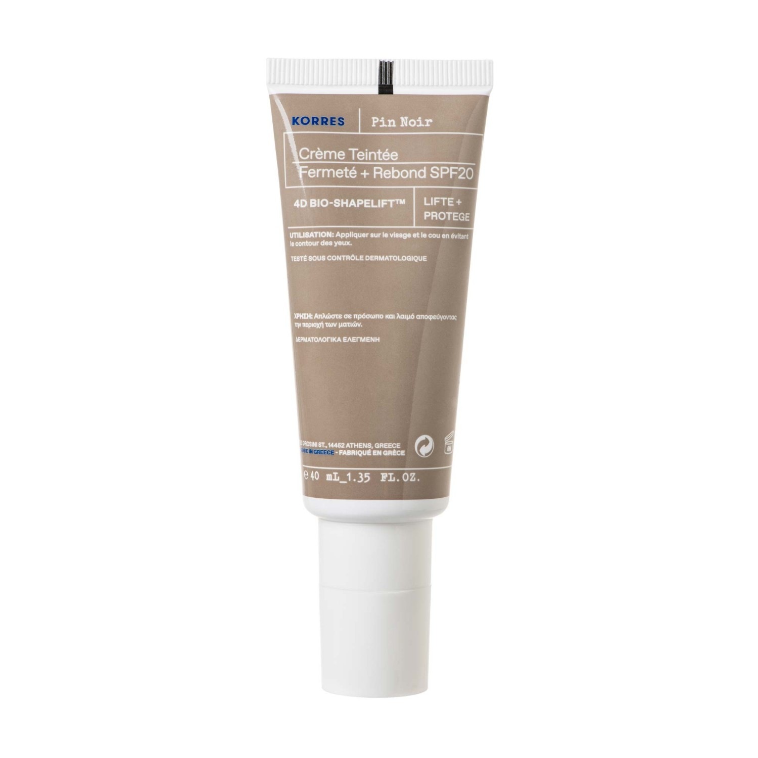 KORRES Black Pine Bounce Firming Moisture-Tint SPF 204D BIO-¬SHAPELIFT™