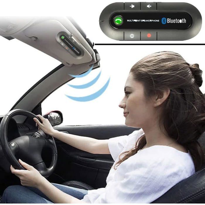 Handsfree-sarja - 1001 akkua - Bluetooth 5.0 - 20 tunnin akunkesto - Sisäänrakennettu mikrofoni - Klipsiteline