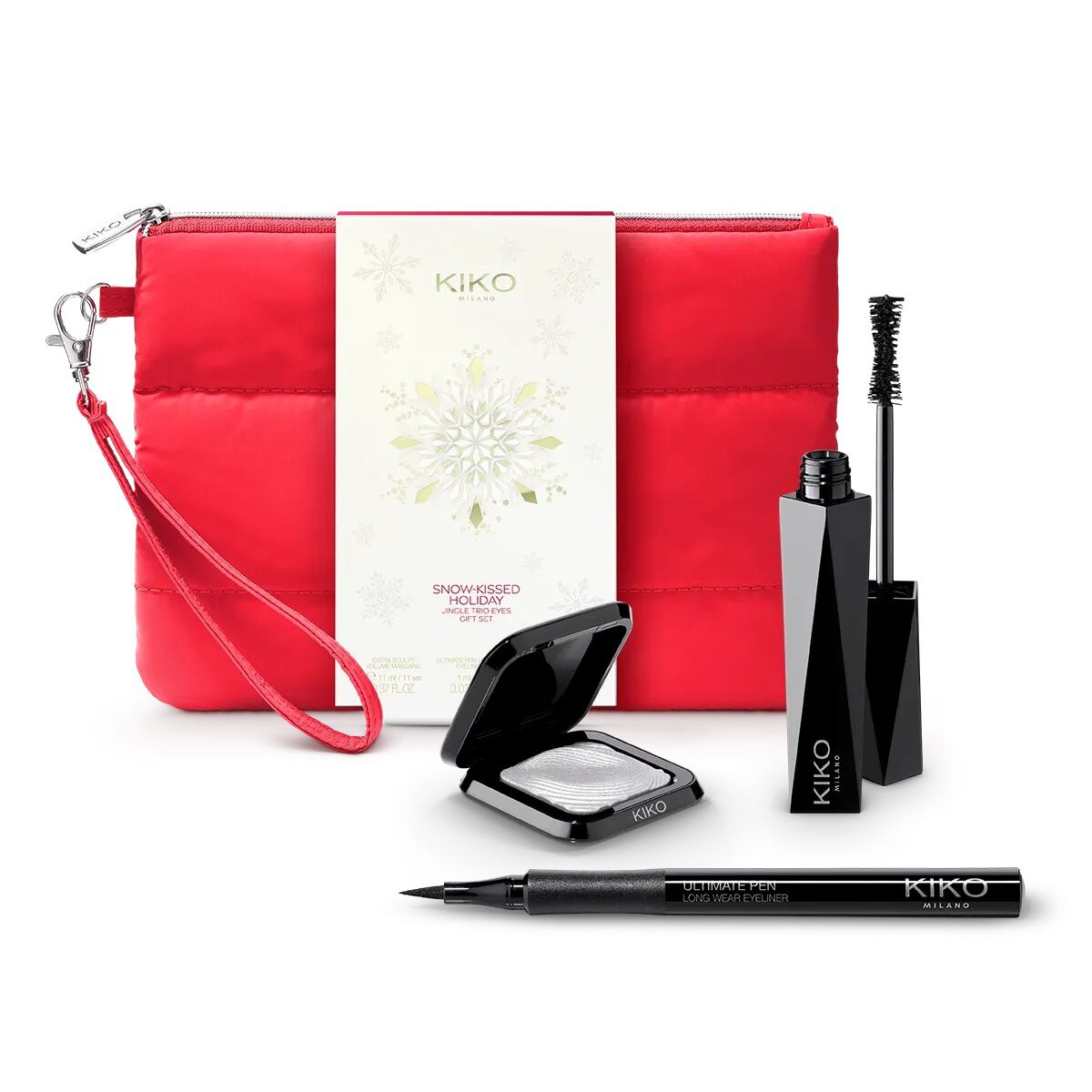 Kiko Milano Snow-Kissed Holiday Jingle Trio Eyes poklon set
