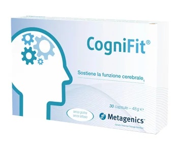 METAGENICS CogniFit voedingssupplement (30 capsules) ondersteunt de cognitieve functie.