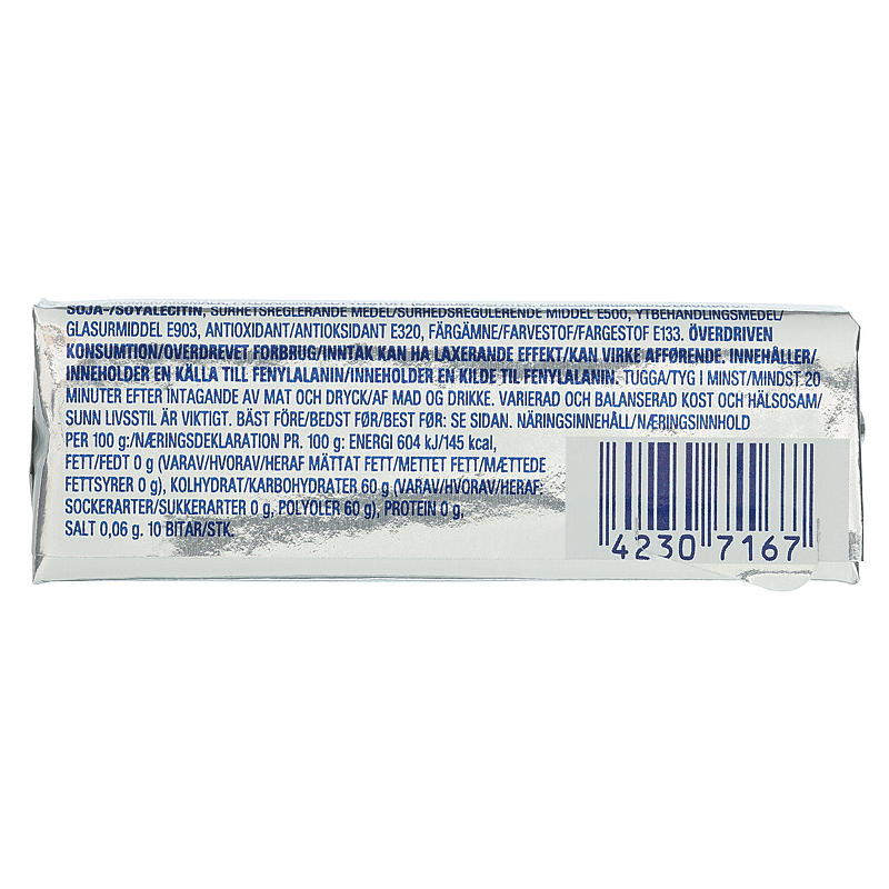Extra Extra 14 g Bubblemint