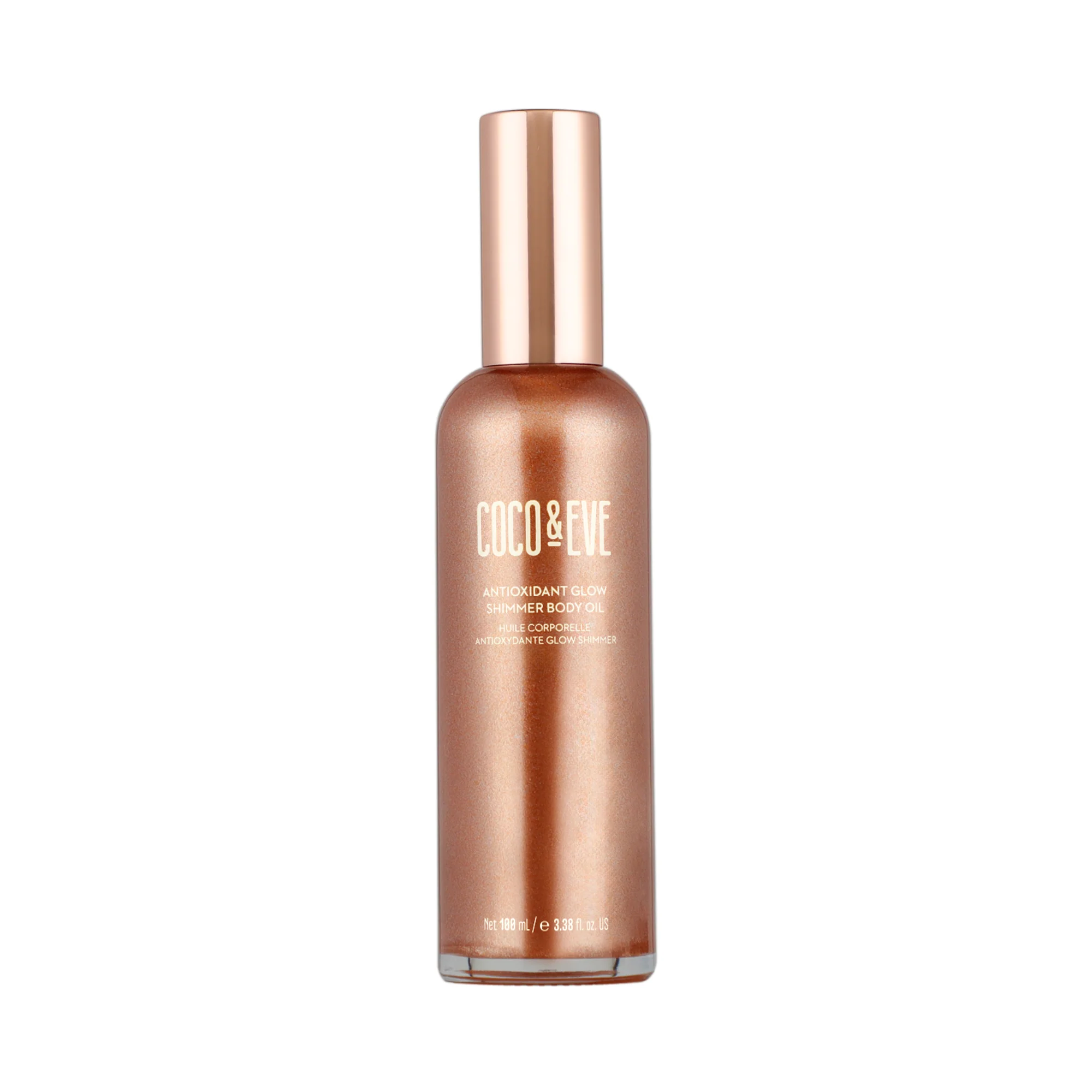 Sunny Honey Antioxidant Glow Shimmer Body Oil - Olio corpo illuminante, Olio solare corpo no protezione