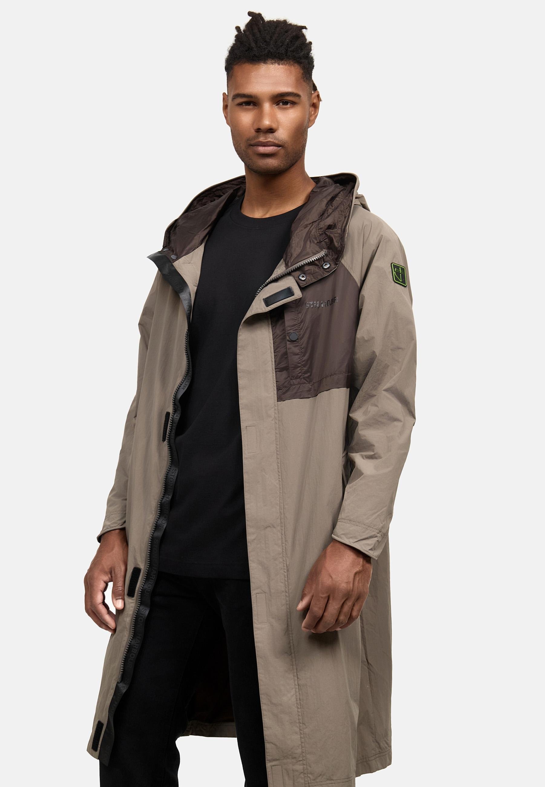 STONE HARBOUR ZAFAAR - Veste imperméable - marron pierre