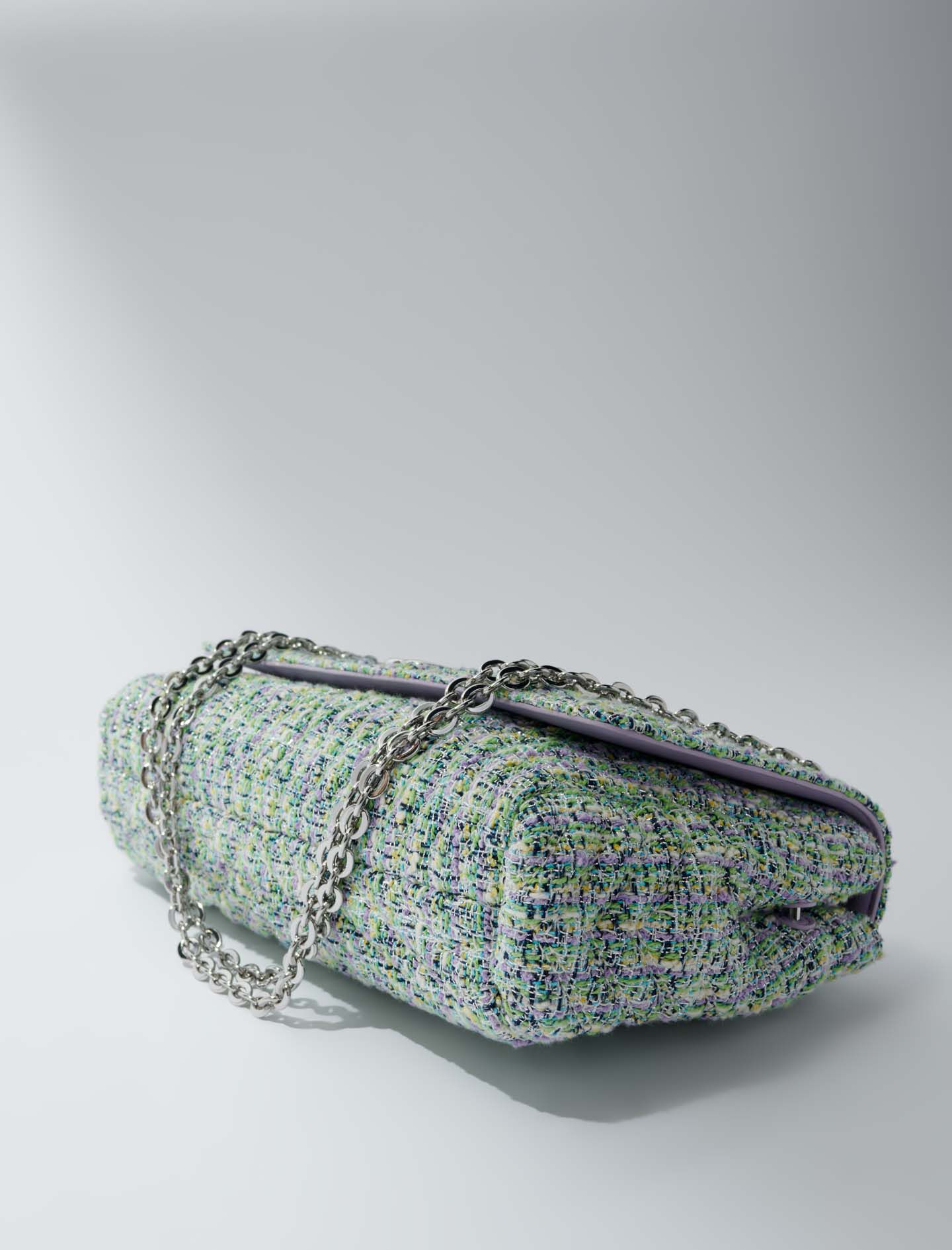 Clover Tweed Chain Bag - Multicolor