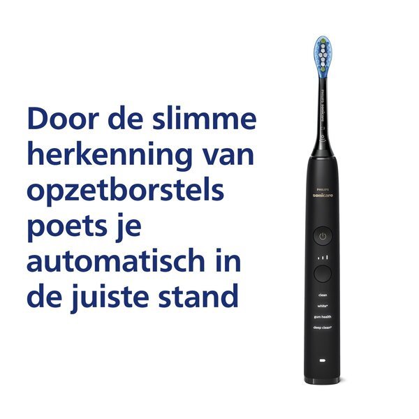 Philips Sonicare 9000 серија DiamondClean електрична четкица за зубе црна