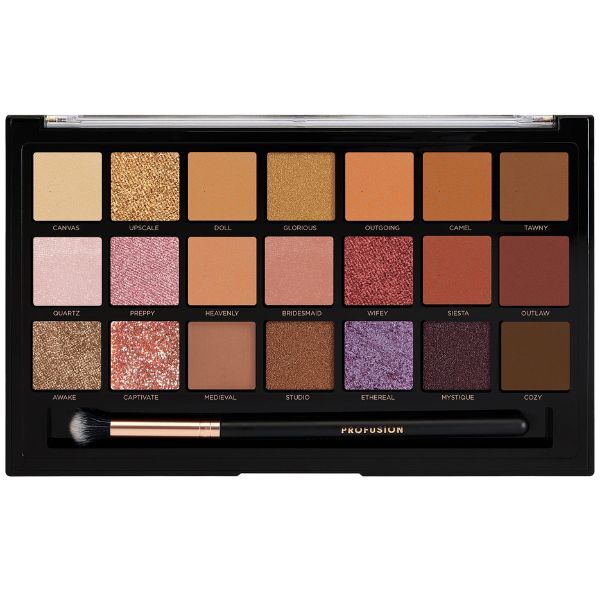 Oční stíny Profusion Cosmetics Nude Bliss 21 odstínů