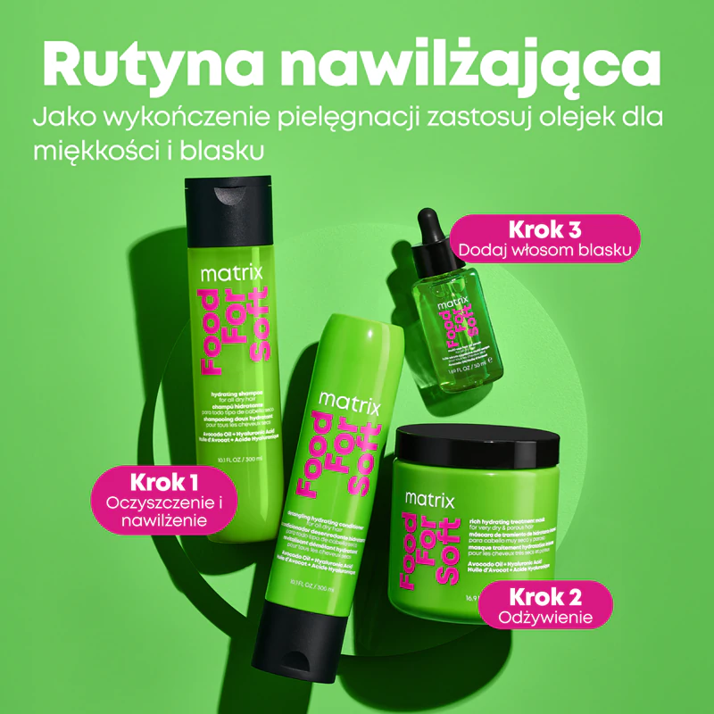 Shampoo hidratante Matrix Food For Soft com ácido hialurônico