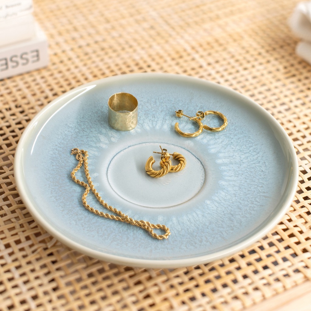 Villeroy & Boch komplet skodelic in krožnikov, 6 delni, dekor: Crafted Blueberry (1 kos)