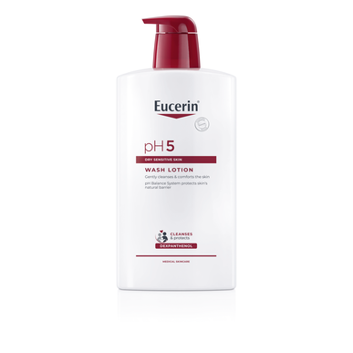 Eucerin pH5 -suihkugeeli herkälle iholle 1 l 1 l