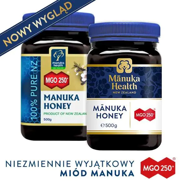 Miód Nektarowy Manuka MGO 250+