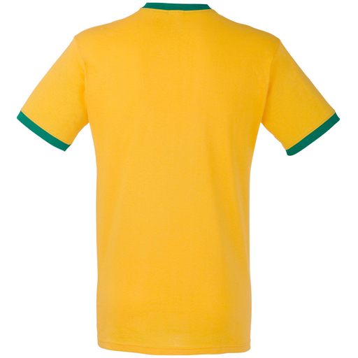 Camiseta De Manga Corta Con Bordes De Diferente Color Fruit Of The Loom