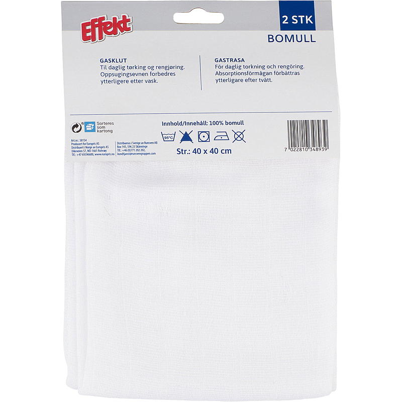 Effektgasbinda 2-pack, Effekt