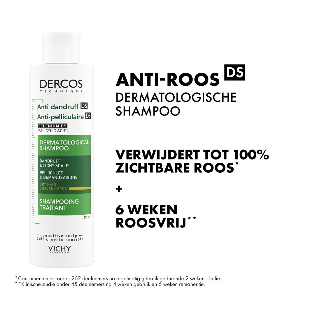 Vichy Dercos Šampón proti lupinám pre suché vlasy – 200 ml