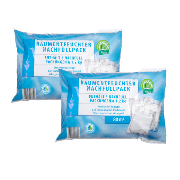 Dehumidifier refill pack, 2-pack