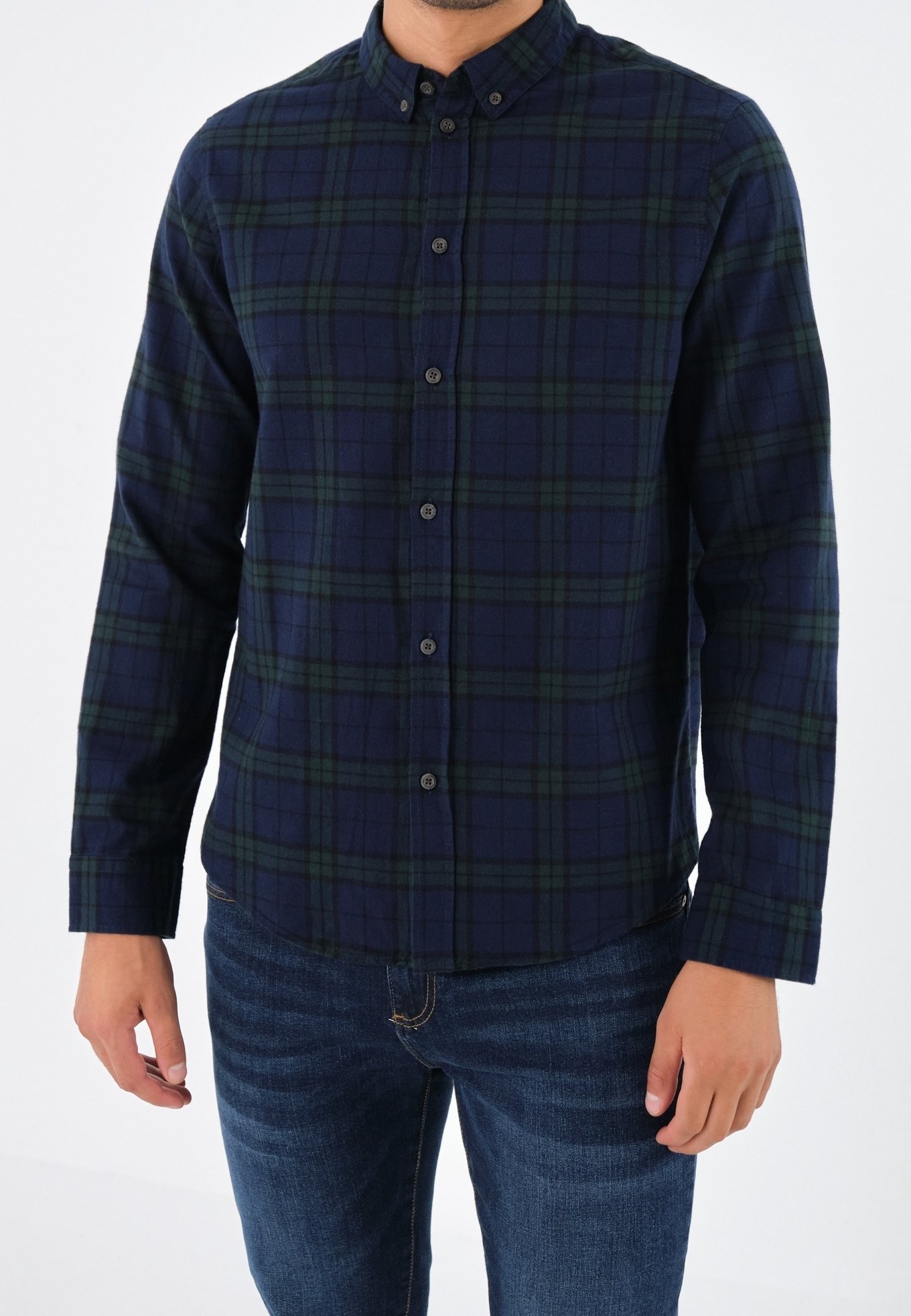 Pier One shirt - donkerblauw