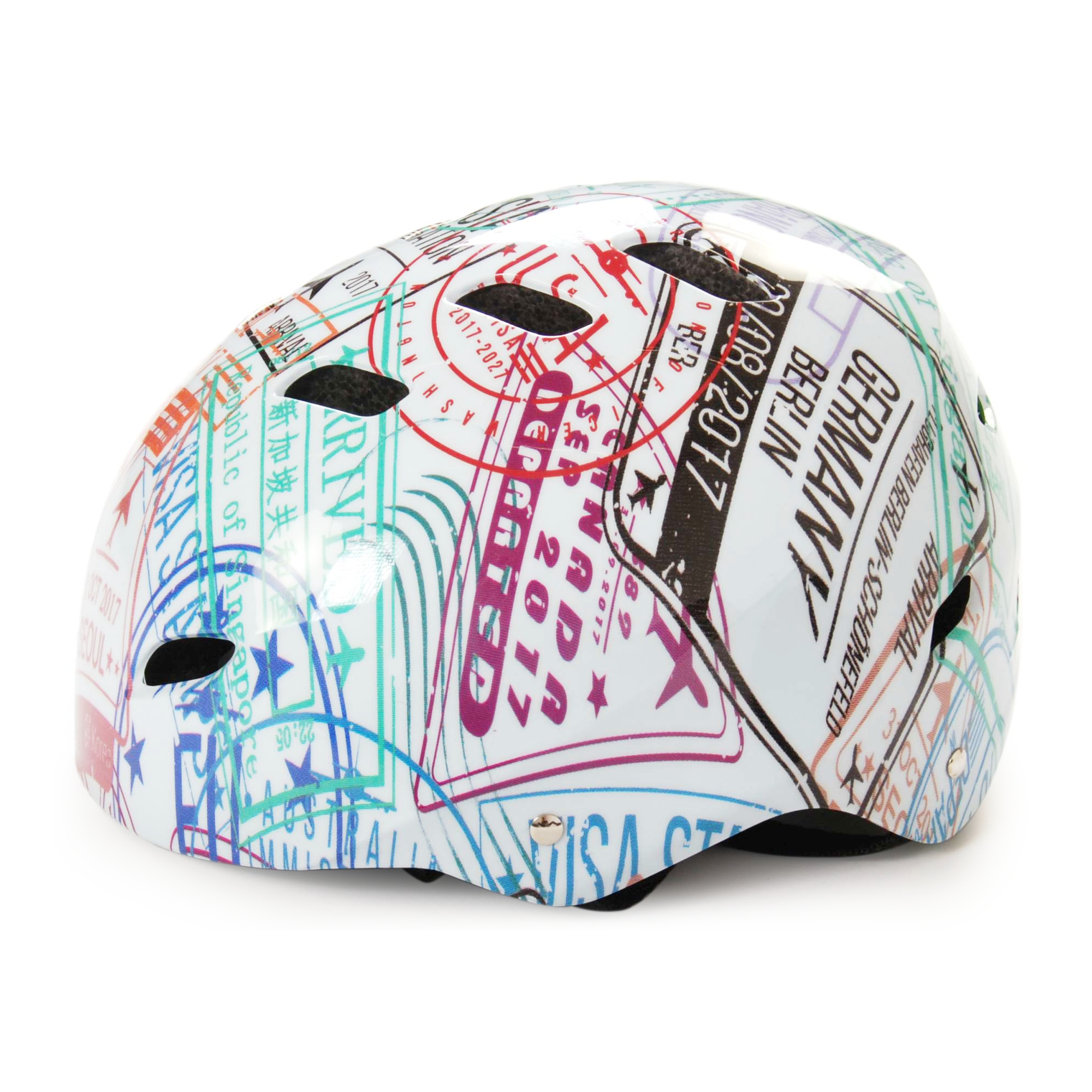 Capacete Criança Volare Podróż po świecie Tam. 55-57cm