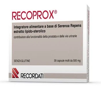 RECORDATI Recoprox 30 capsules Voedingssupplement voor de prostaatfunctie