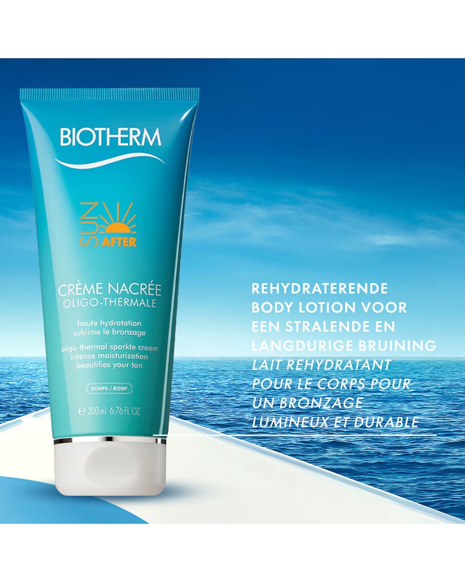 BIOTHERM CRÈME NACRÉE ΟΛΙΓΟ-ΘΕΡΜΑΛΙΚΗ ΦΡΟΝΤΙΔΑ ΜΕΤΑ ΤΟΝ ΗΛΙΟ