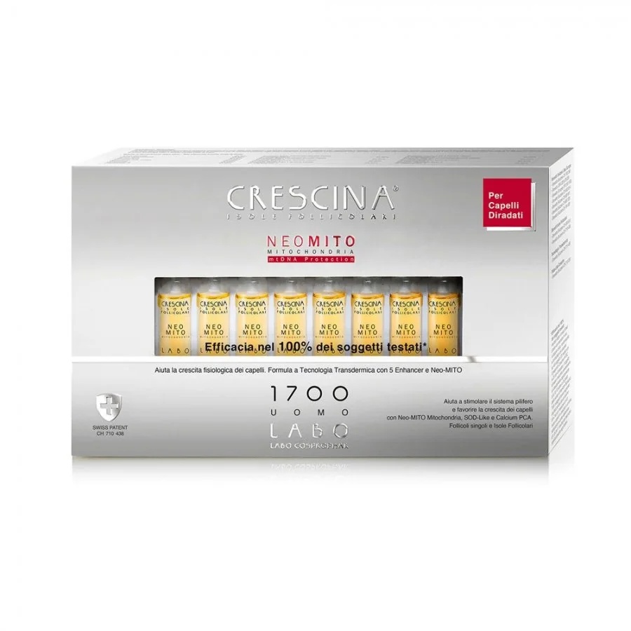 CRESCINA Crescina Super Formula 1700 Hommes 20 bouteilles