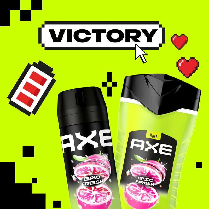 Dezodorant v spreju Axe Epic Fresh