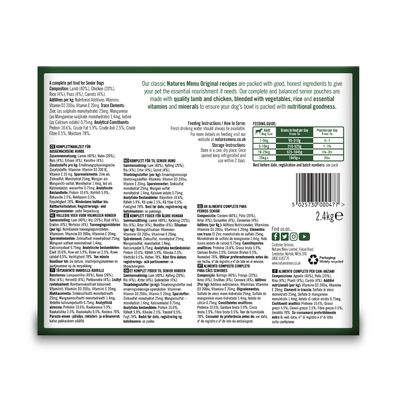 Natures Menu Original Hundfoder Senior Lamm med Kyckling