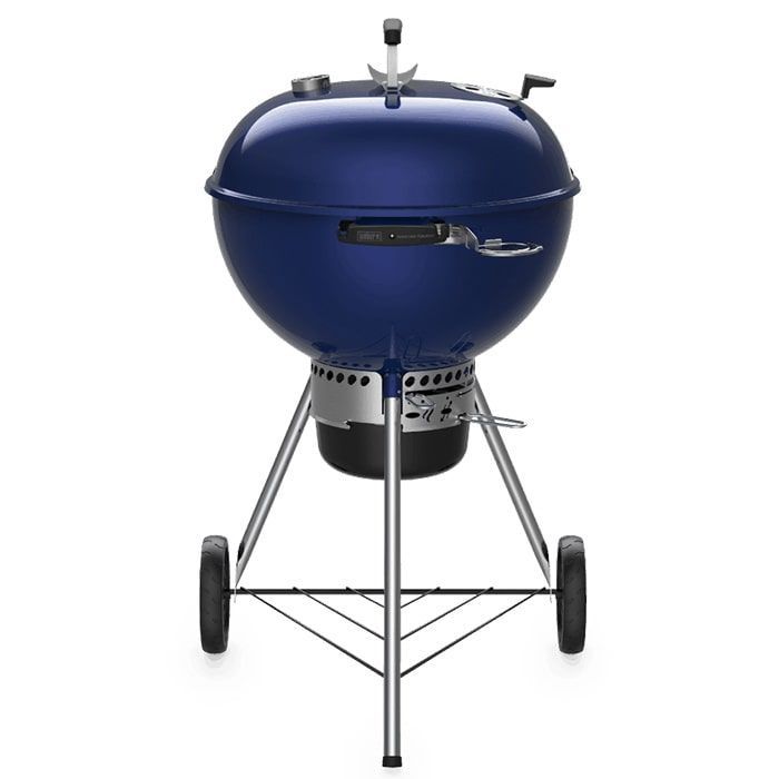 Charcoal barbecue - WEBER - Master-Touch GBS C-5750 - Stainless steel grill - One-Touch system - Blue