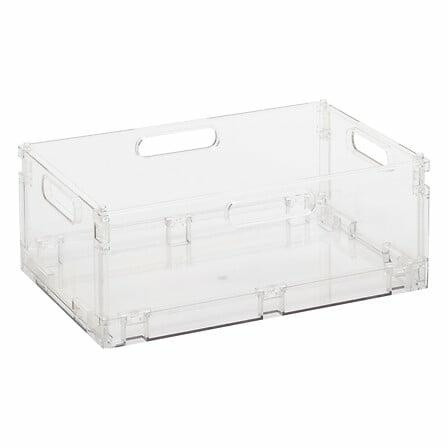 Pojemnik fold`n box składany 7,5l plastikowy transparentny
