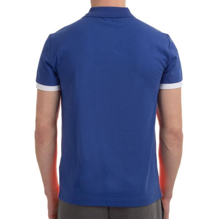 Polo - EA7 Emporio Armani - Regular - Blu - Collo a polo - Maniche corte