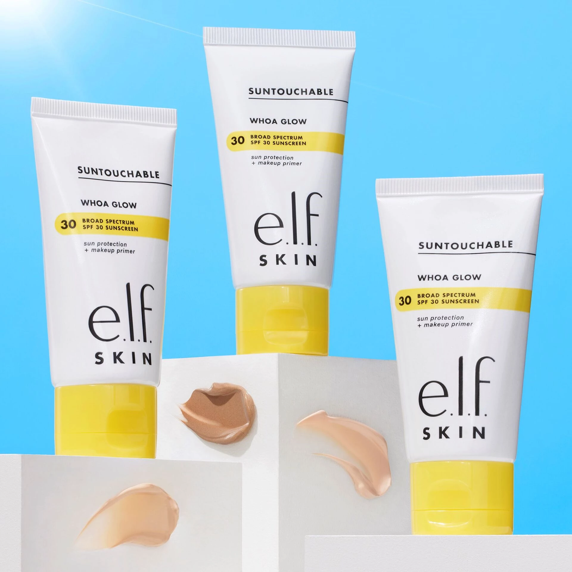 Dotykalny słońcem! Whoa Glow SPF30 Sunburst - Elf