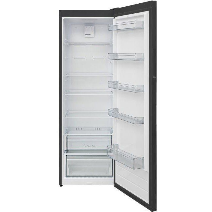 Refrigerador - CONTINENTAL EDISON - CEF1D389NFB - 1 puerta - 389 L - Ancho 59,5 x Profundidad 65 x Alto 186 cm - Negro