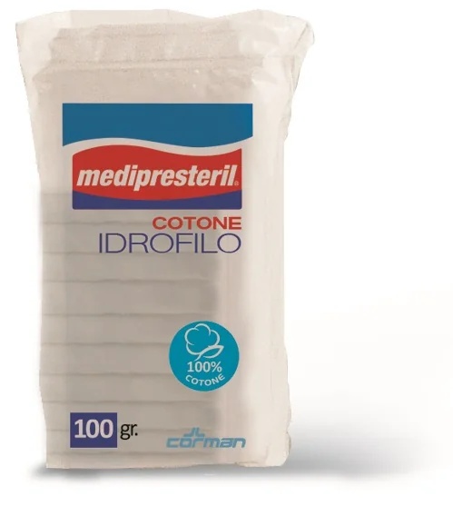 MEDIPRESTERIL Algodón hidrofílico Medipresteril 100 g