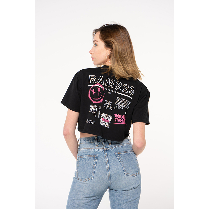 Camiseta Oversize Corta Qr Rams 23