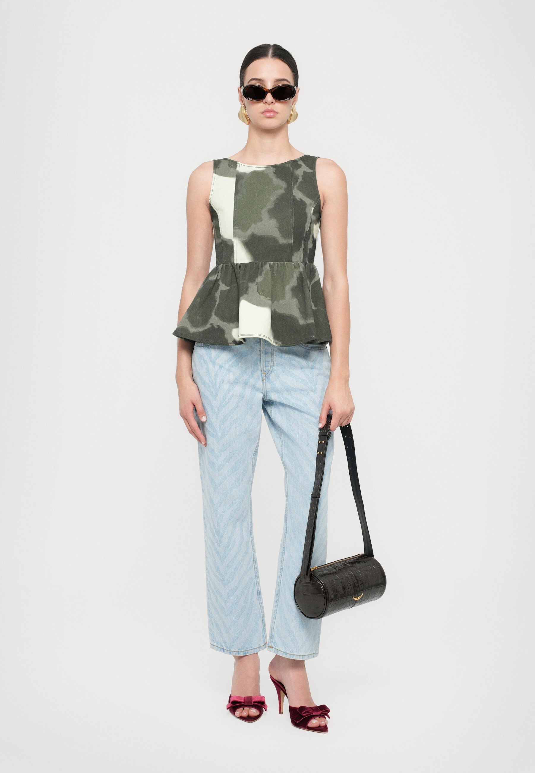 Helmstedt EMILIE - Top - tmavo zelená