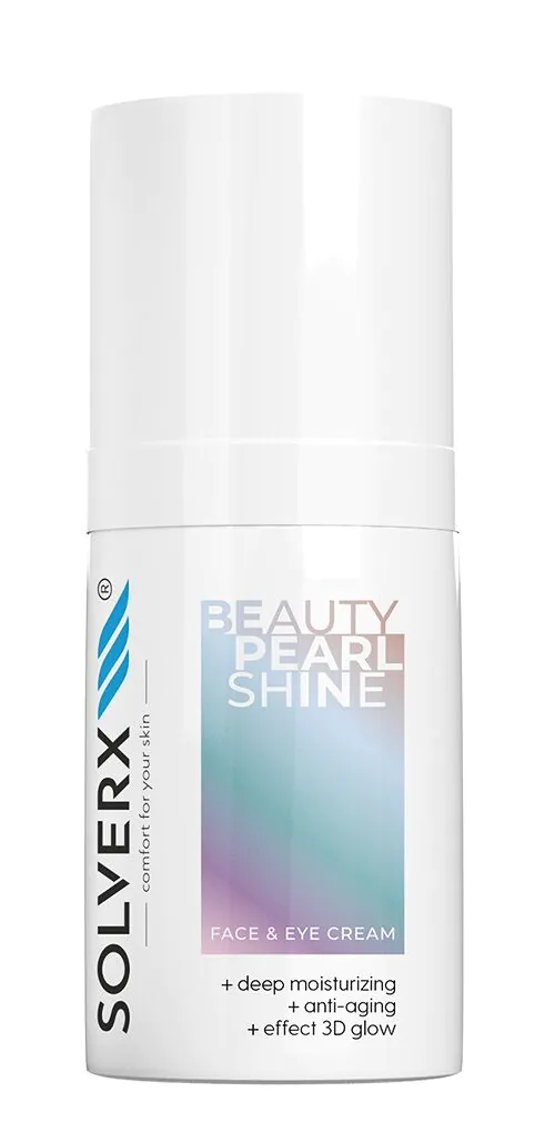 Solverx Beauty Pearl Shine Krem do twarzy i pod oczy