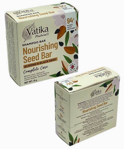 Dabur Természetes Mandula és Fekete Kövek Tápláló Sampon