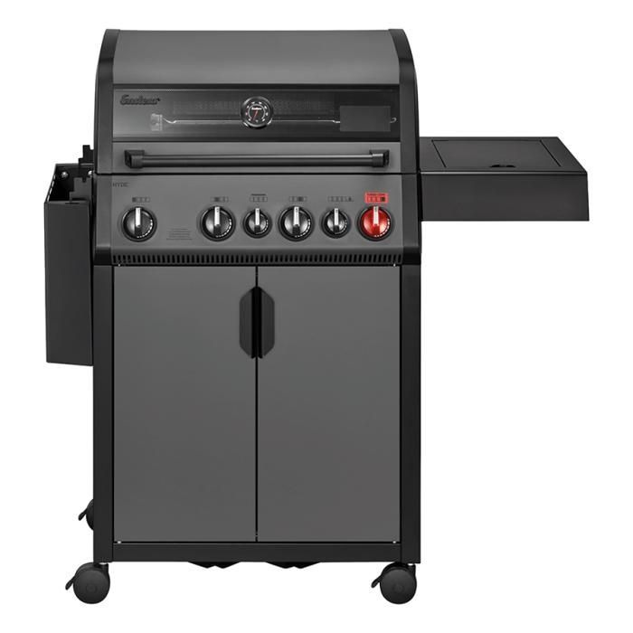 Barbacoa de gas Hyde 4 – ENDERS BY FAVEX - 4 quemadores - TURBO ZONE™ 800°C – Quemadores traseros y laterales – Plancha de hierro fundido + Tapa incluida