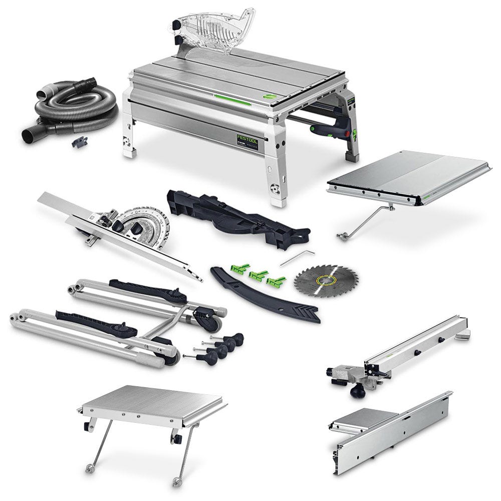 FESTOOL-pöytäsahasarja 225 mm 2200 W CS 70 EBG PRECISIO 575960