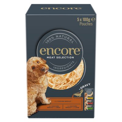 Encore Dog Gravy Pouch Mix Saver Pack 20 x 100g
