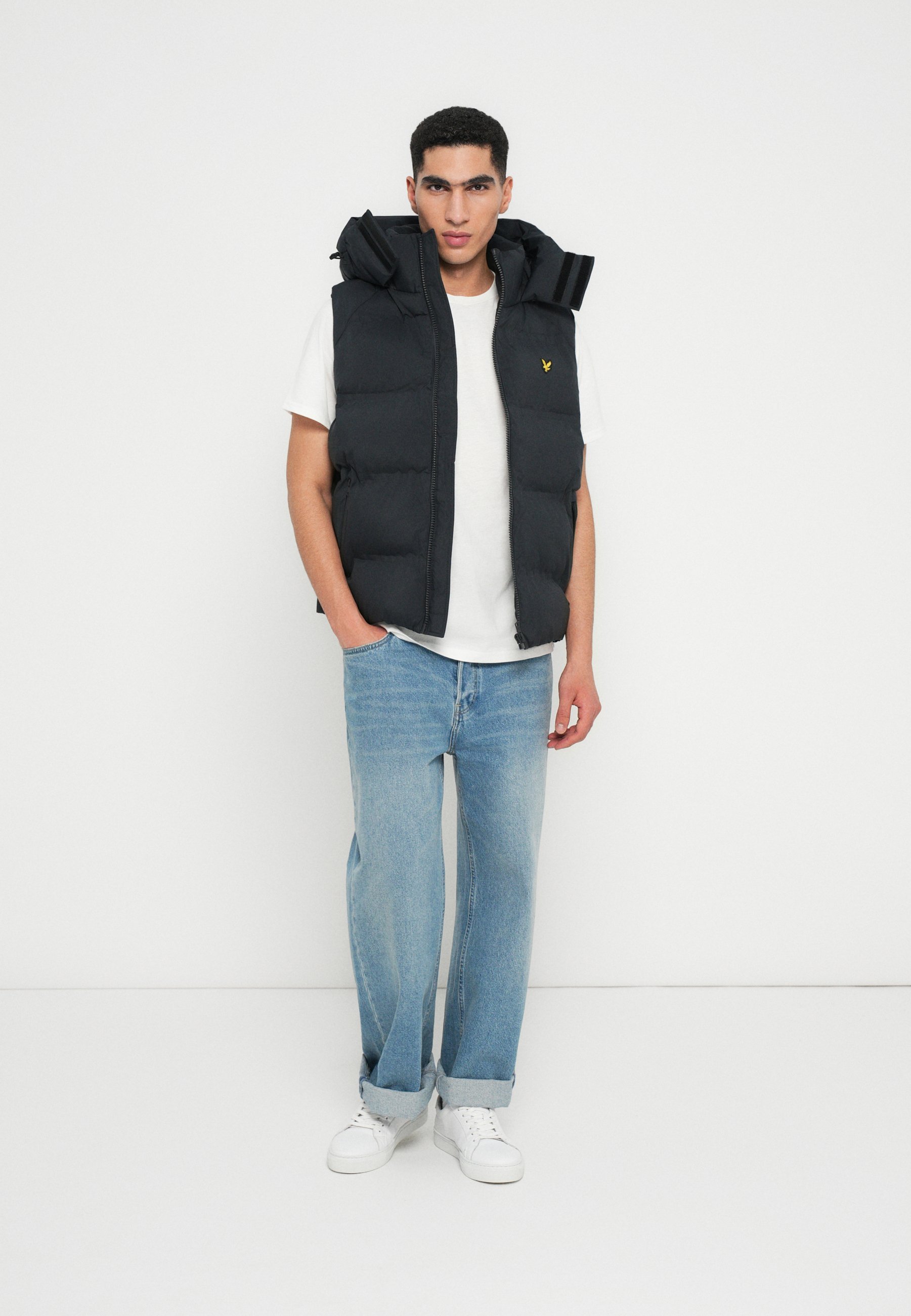 Gilet Lyle & Scott WELDED WADING - nero intenso