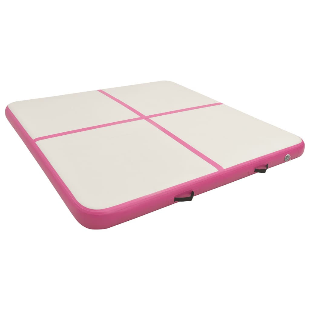  Esterilla felfújható De Gimnasia Vidaxl bombával 200x200x20 cm